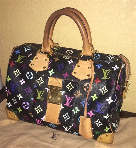 louis vuitton colorful handbag